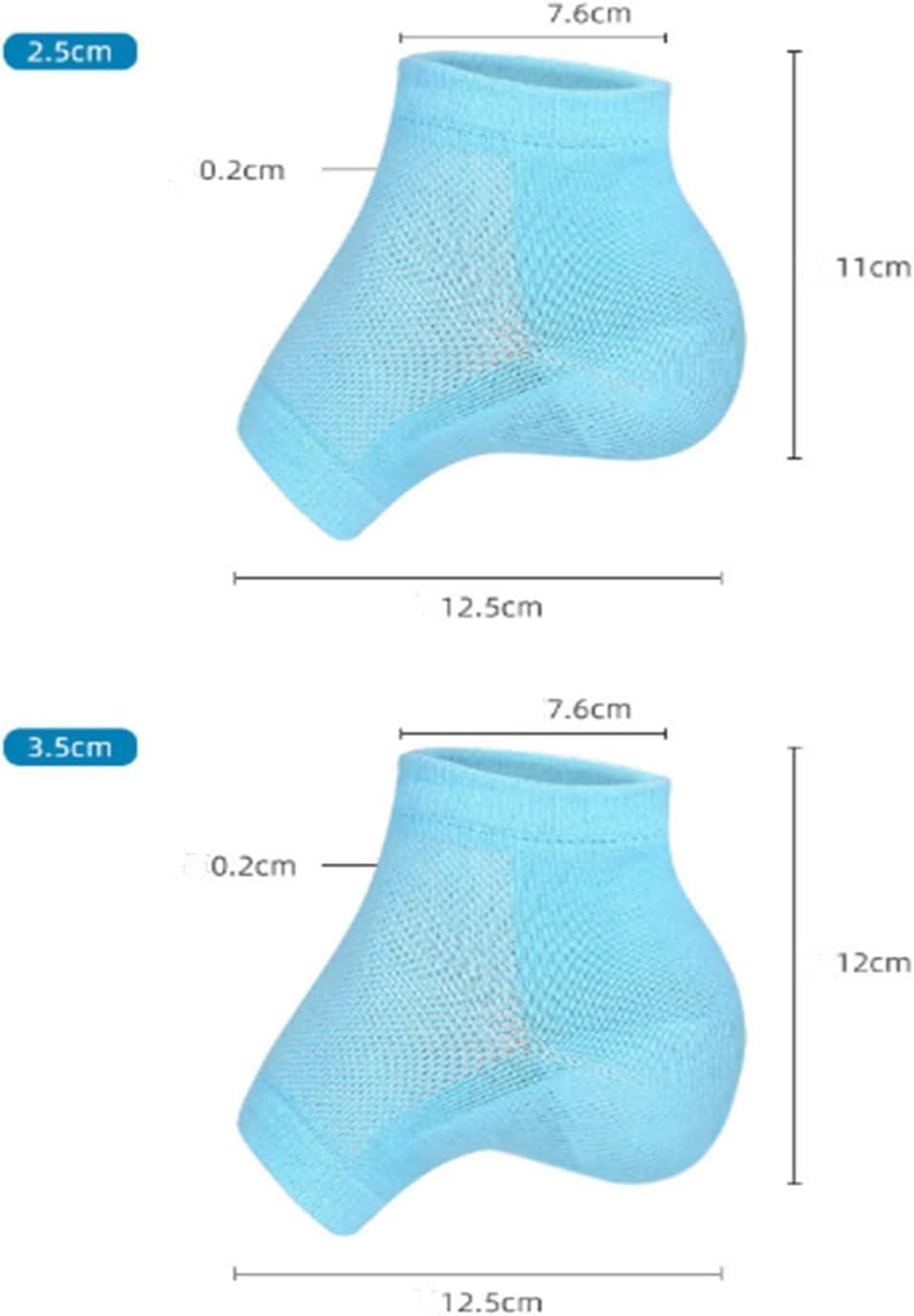 Lovejdrsiey Rizzboost Height Increase Insoles, Height Max Socks, Height Max Insoles 3 Inches,Half Height Increase Insoles, Invisible Shoe Lift Heel Pads,Foot Socks (3.5cm, Black+Pink)