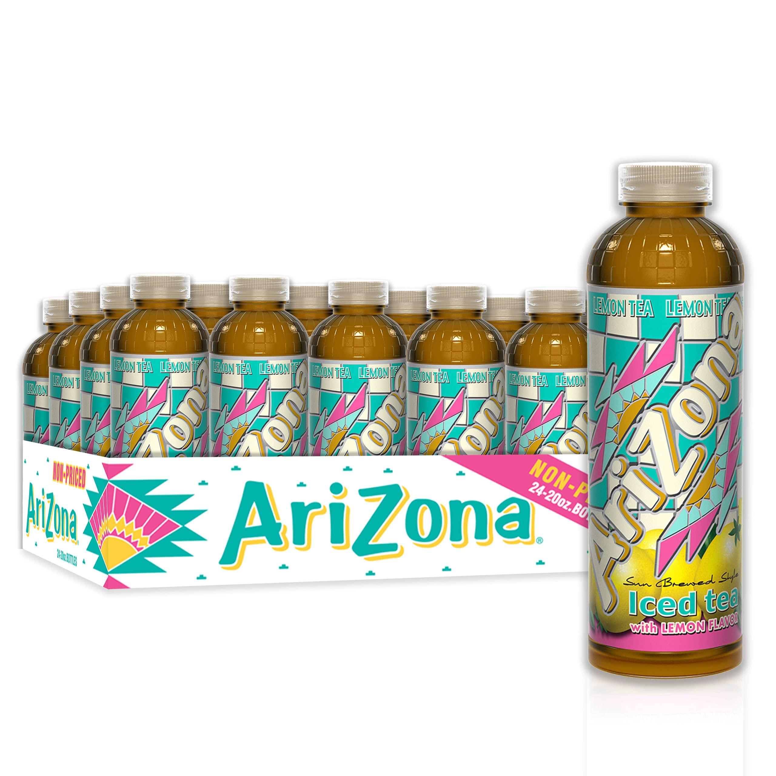 Arizona Arizona Lemon Tea, 20 Fl Oz, Pack of 24