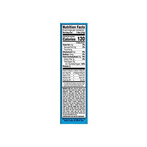 Nutri Grain Kellogg's Nutri-Grain, Soft Baked Breakfast Bars, Cherry, Made with Whole Grain, 10.4 oz (8 Count)