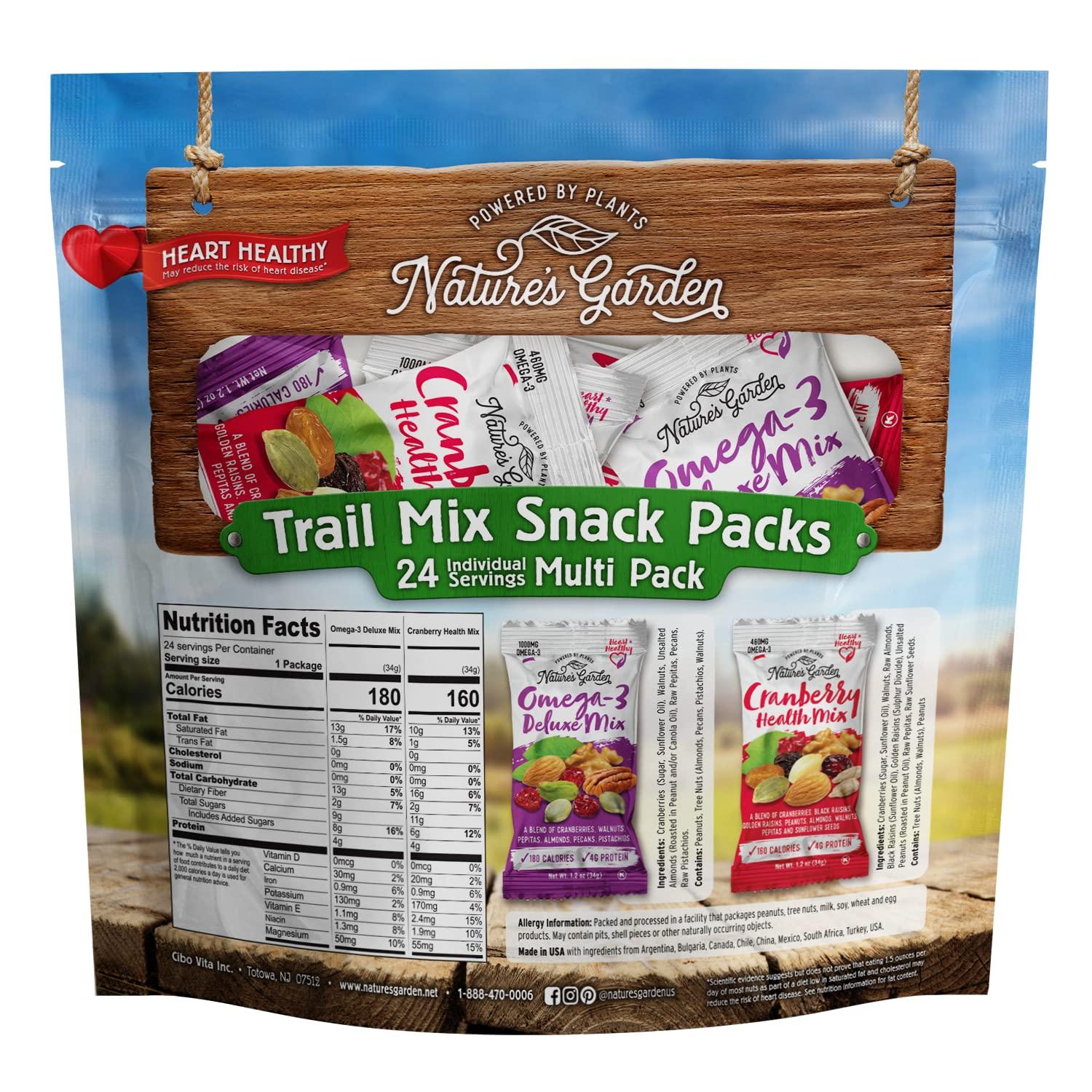 Nature's Garden Nature\'s Garden Trail Mix Snack Pack - 28.8oz. (Pack of 3)