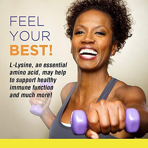 Nature's Life Nature's Life L-Lysine Powder | Helps Support Healthy Immune Function | 100% Pure Natural L-Lysine | Vegetarian, Unflavored, No Sugar | 460 Servings