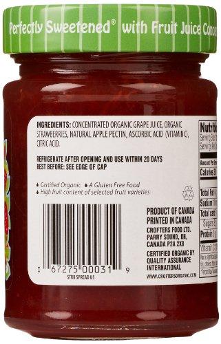 Crofters Crofter's Organic Strawberry Fruit Spread, 10 Oz