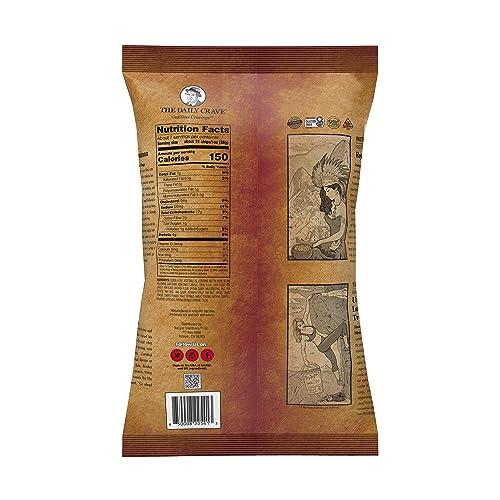 The Daily Crave The Daily Crave Bourbon BBQ Quinoa Chips Value Packs, 7 Ounces (Pack Of 6) Plant-Based, Gluten-Free, Non-Gmo, Kosher, Crunchy