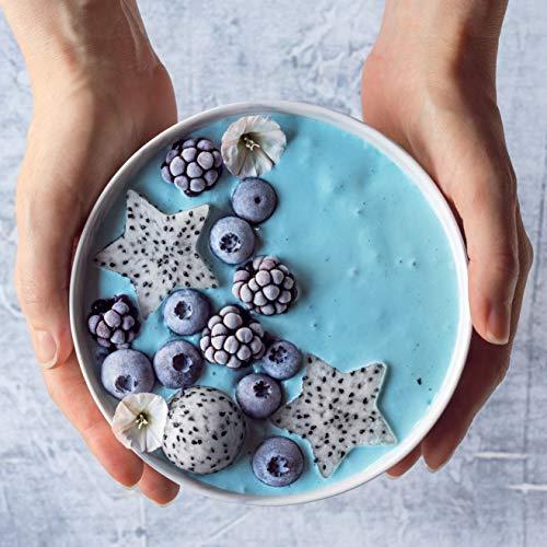 Ellie\'s Best Organic Blue Spirulina Powder - 8oz - Odorless - from Blue Green Algae - Vegan, Non GMO, Gluten-Free, Dairy-Free - USDA Certified Natural Blue Coloring for Smoothies & Protein Drinks