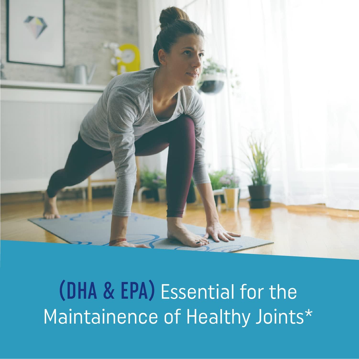 MAV NUTRITION Triple Strength Omega 3 Fish Oil 1200 mg | EPA & DHA | Wild Caught, Sustainably Sourced Omega-3 Fatty Acids | Premium Burpless Fish Oil Supplements | Non-GMO, Third-Party Tested | 30 Softgels