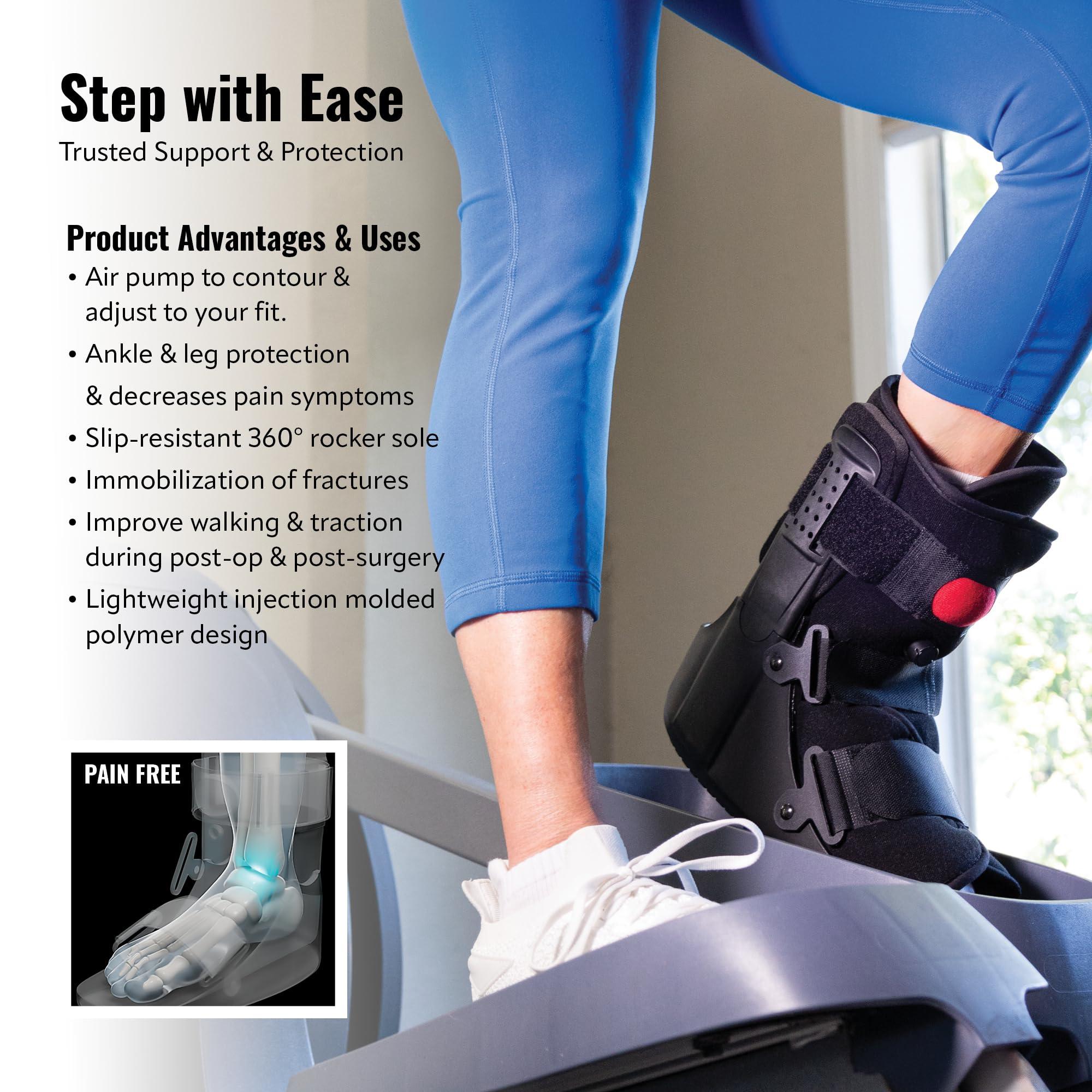 Braceapedia Braceapedia Rapid Recover Short Walking Boot Small Cloud9 Walking Boot Sock Liner Universal