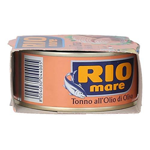 Rio Mare Rio Mare Tuna in Olive Oil - 5.6 Oz Can (Pack of 3) - Italy's No.1 Choice for Tuna - Distinctive Pink Color, Premium Quality, and Great Flavor(Packaging May Vary)
