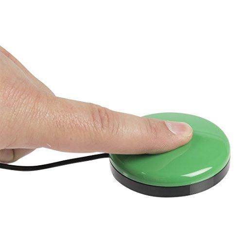 Ablenet AbleNet Buddy Button Switch Green - Assistive Technology Interactive Switch for Communication and Accessible Play - Product #57200
