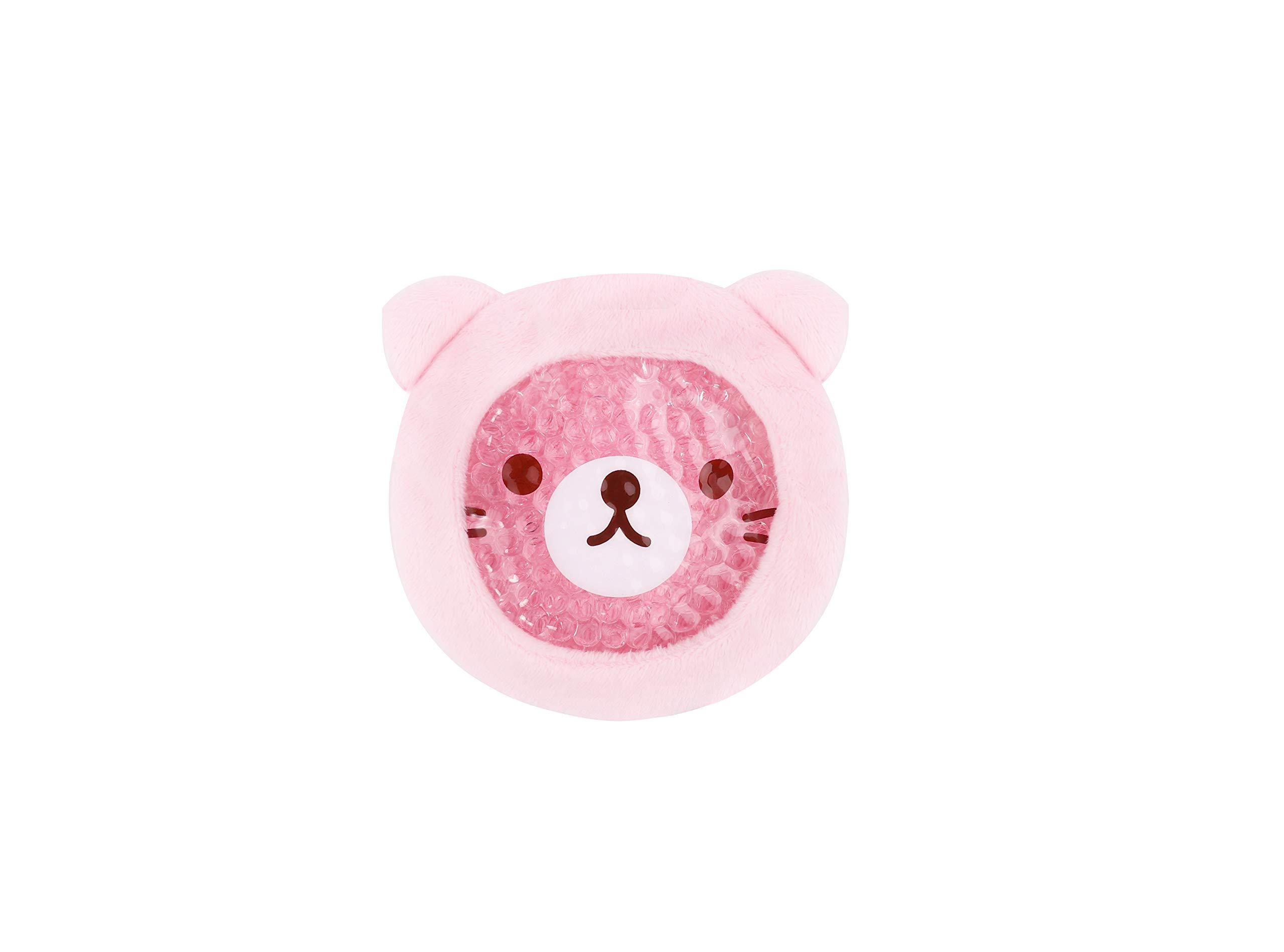 FOMI FOMI Premium Kids Hot Cold Ice Packs | 4 Pack | Soft Colorful Sleeves | Fun Animal Designed Children Gel Bead Wrap | Pain Relief for Kids Boo Boos, Fever, Wisdom Teeth, Tired Eyes, Headaches