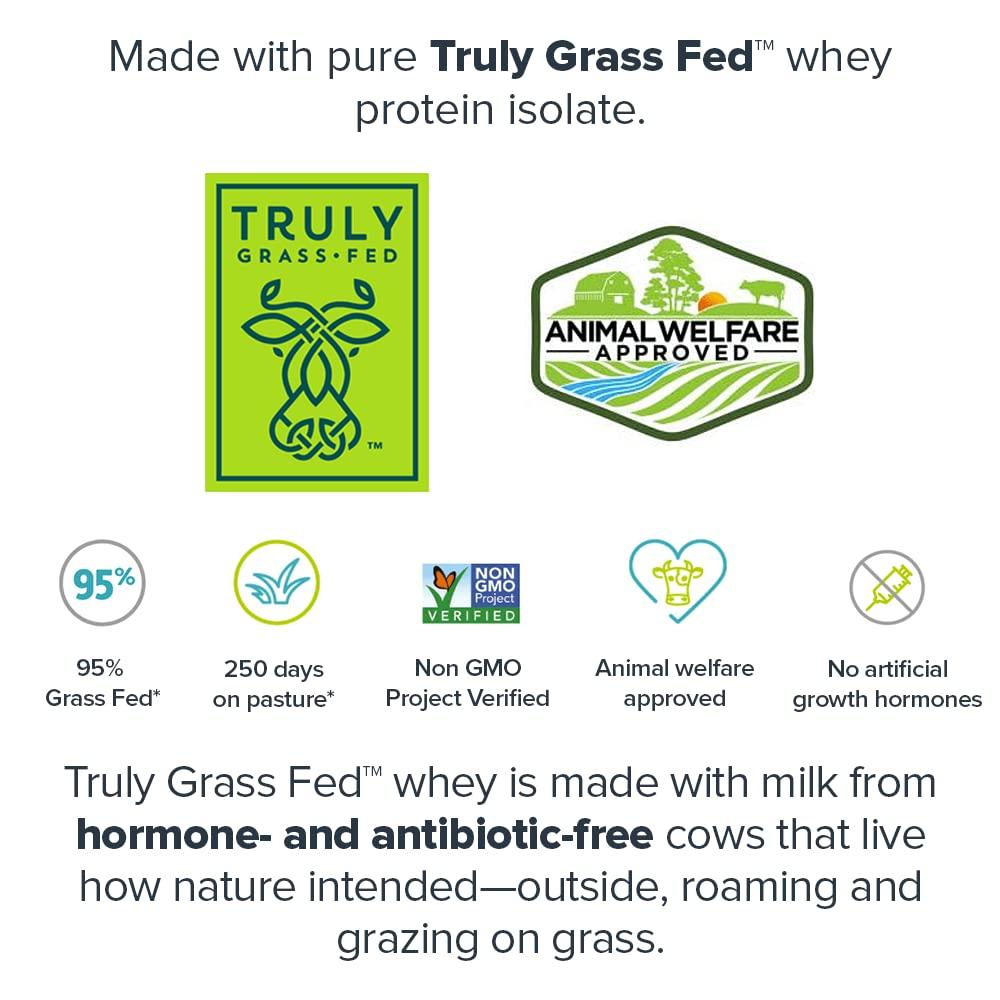 LEGION LEGION Whey+ Whey Isolate Protein Powder from Grass Fed Cows - Low Carb, Low Calorie, Non-GMO, Lactose Free, Gluten Free, Sugar Free, All Natural Whey Protein Isolate 30 Serving (Cocoa Cereal)