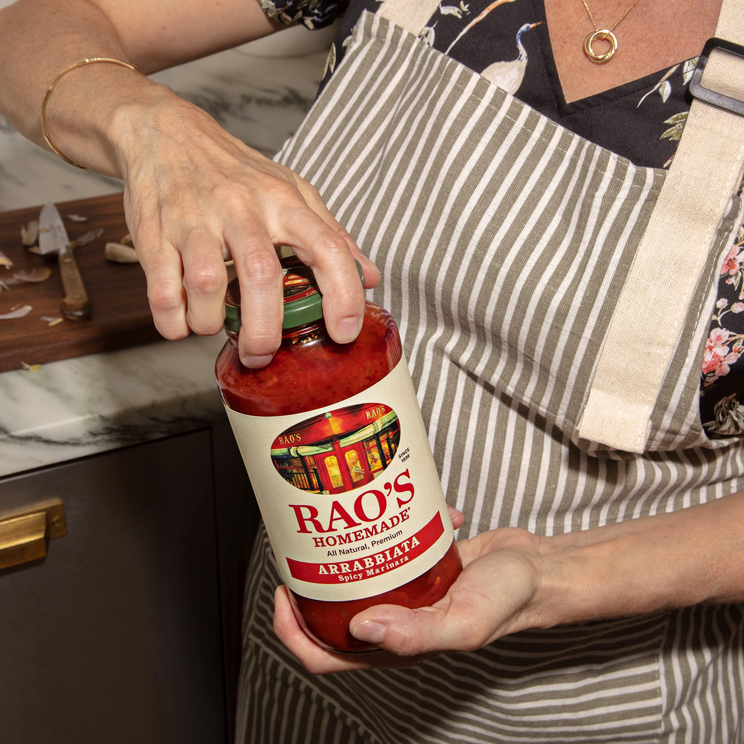 Rao's Homemade Rao's Homemade Arrabbiata Sauce, 32 oz, Tomato Sauce, All Purpose, Keto Friendly Pasta Sauce, Premium Quality Tomatoes from Italy & Crushed Red Pepper