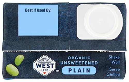 West Soy West Soy Organic Soymilk, Unsweetened, 32 Fl Oz