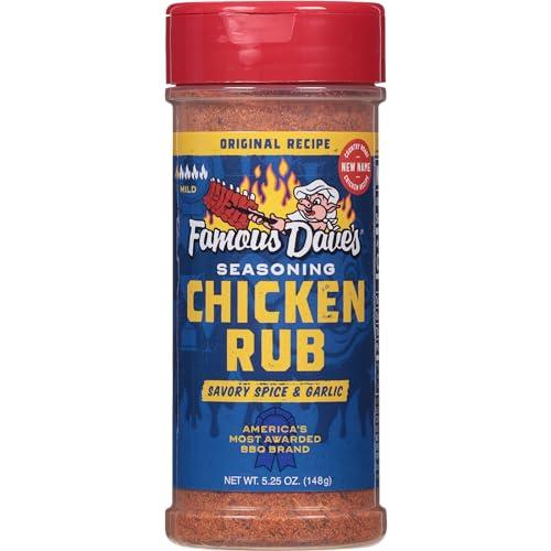 Famous Dave's Famous Dave\'s Seasoning Variety 3-Pack With Steak & Burger, Rib Rub For Beef or Pork, Chicken Rub, Grill Masters Delight