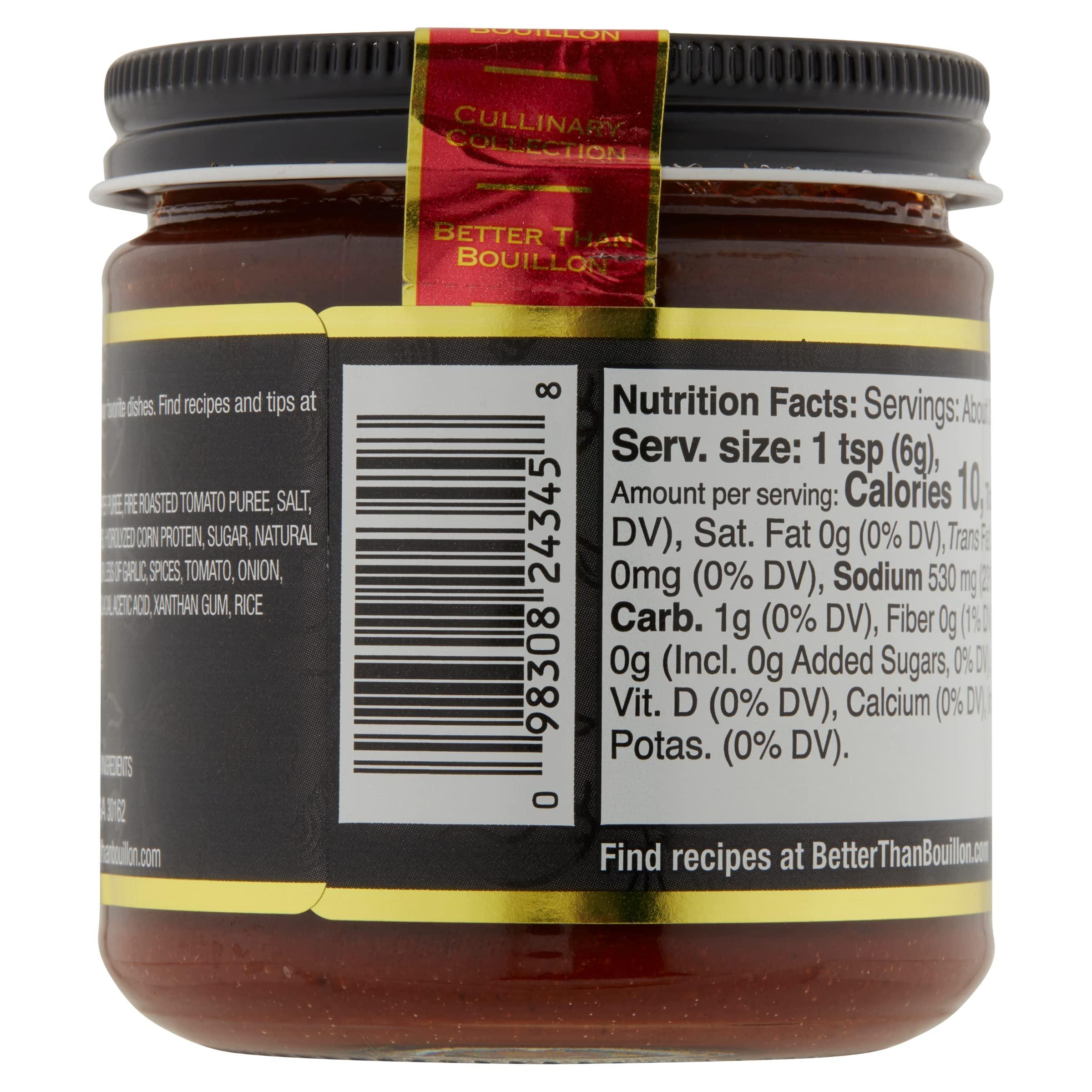 Better Than Bouillon Better Than Bouillon Culinary Collection Base, Smoky Chipotle Base, Contains 38 Servings Per Jar, 8-Ounce Glass Jar (Pack of 2)