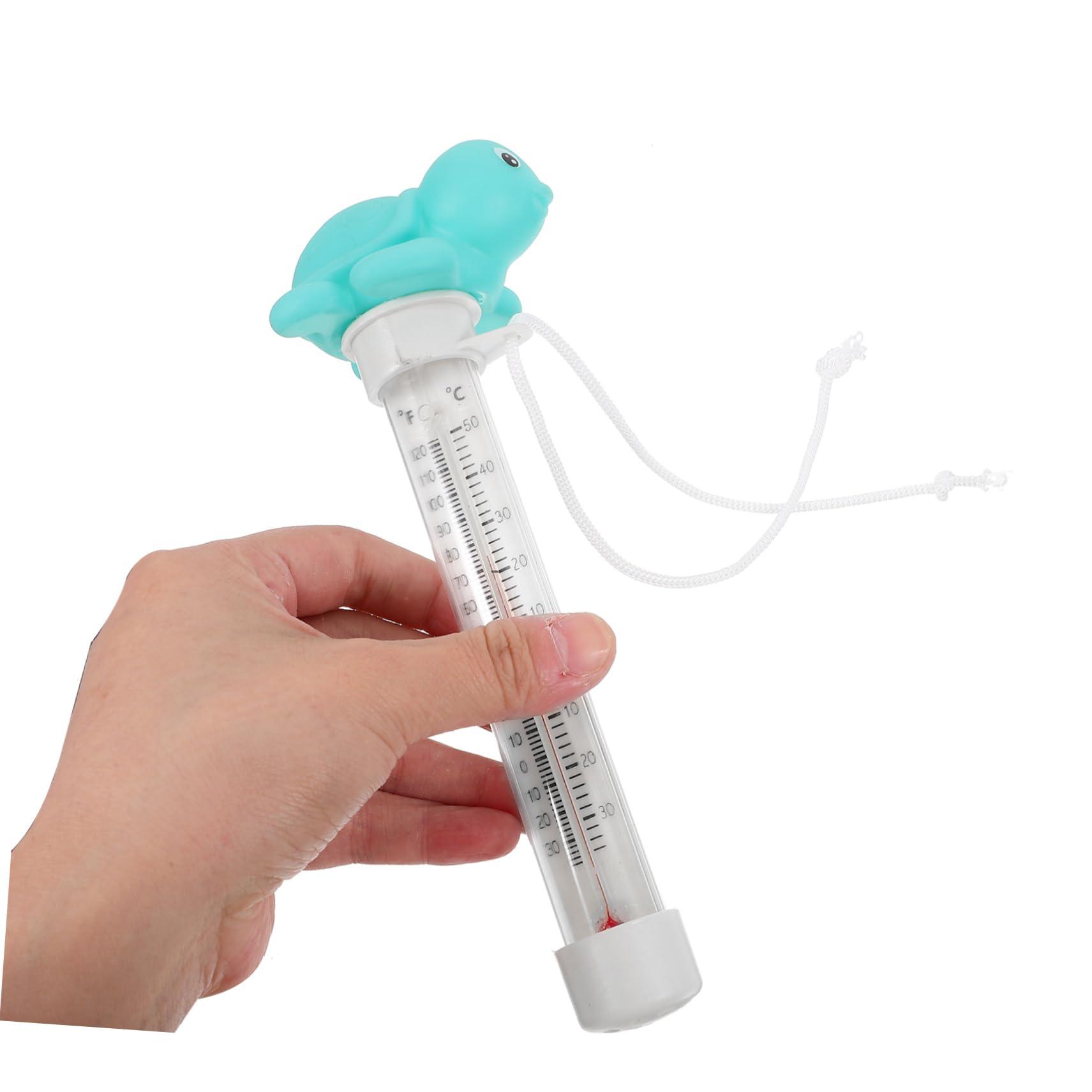 FONDOTIN FONDOTIN Floating Water Thermometer for Pools and Spas Size Easy to Read Design Ideal for Indoor and Outdoor Use Pool Water Temperature Measuring Tool Turtle