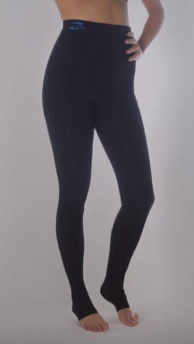 CzSalus CzSalus Lipedema, Lymphedema Support Slimming Compression Leggins (Kl1 18-21 mmHg) - (Black, XS)