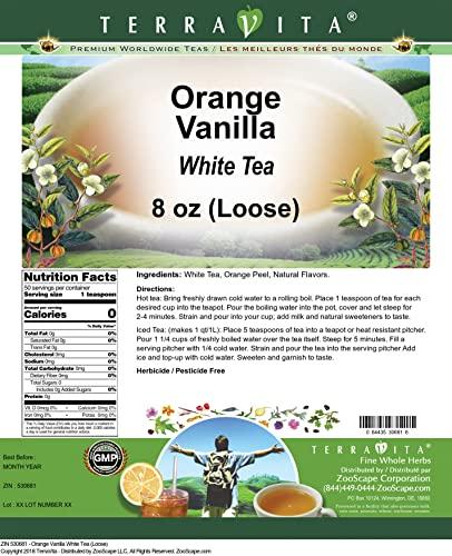 TerraVita Orange Vanilla White Tea (Loose) (8 oz, ZIN: 530681)