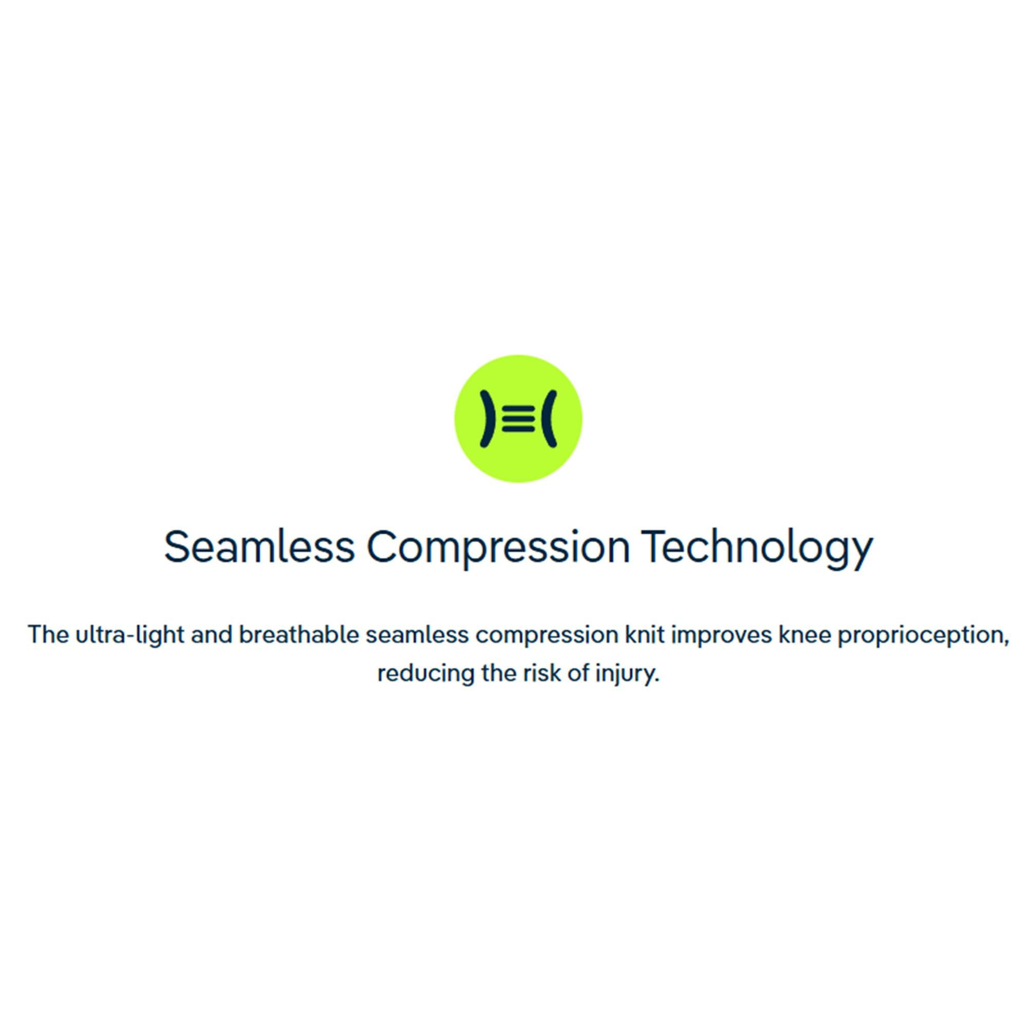 BAUERFEIND Bauerfeind Sports Compression Knee Support - Lightweight Design with Gripping Zones for Knee Pain Relief & Performance, Black, Size M