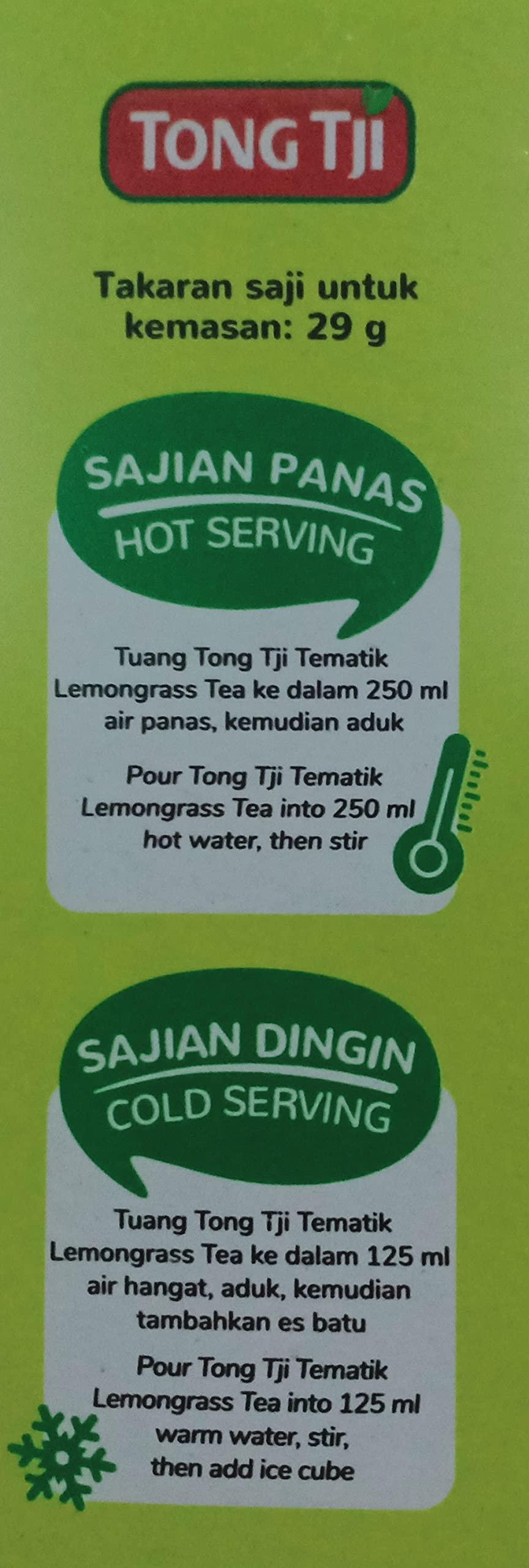 Generic Tong Tji Tematik Lemongrass Tea, 29 Gram ( 6 sachets)
