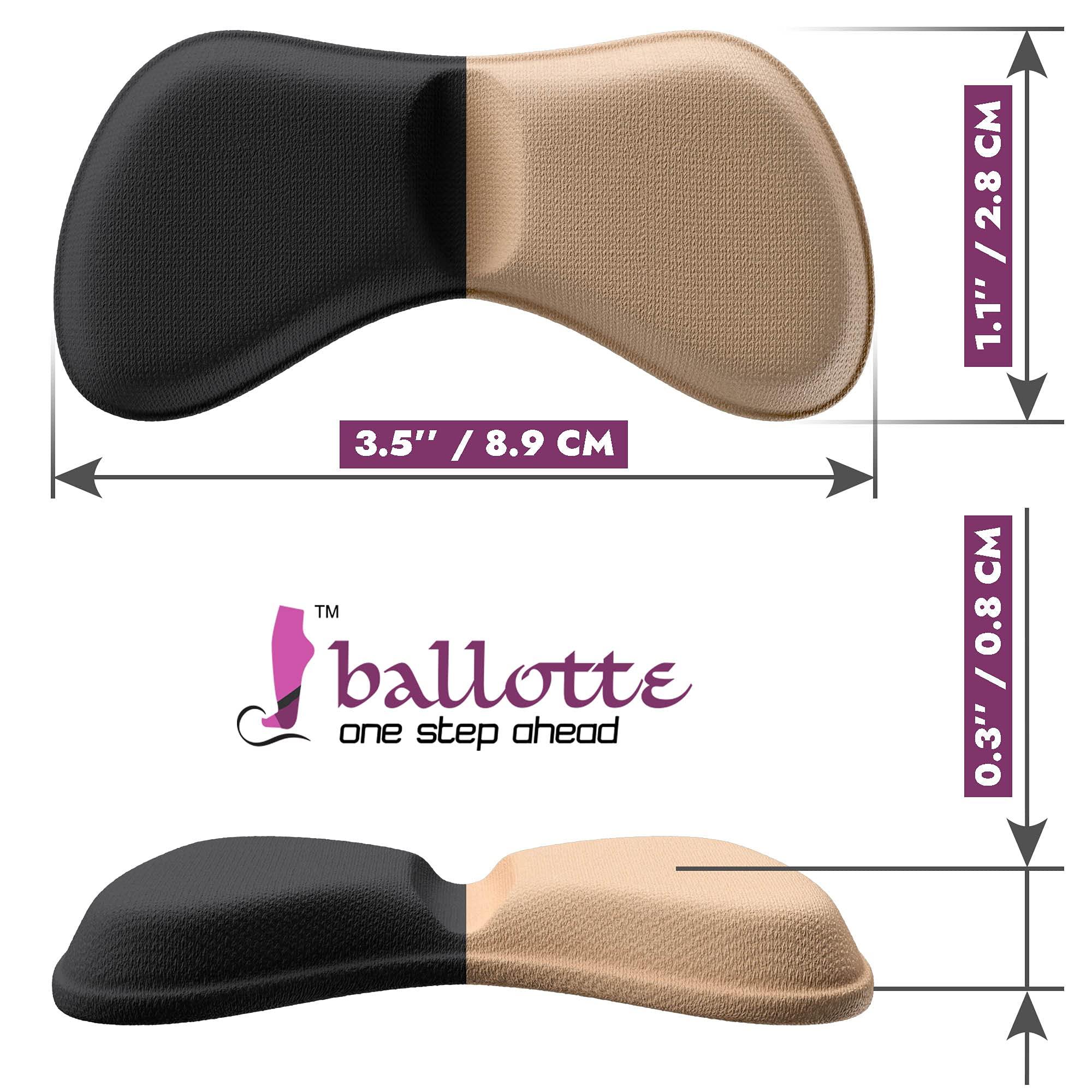 Ballotte Ballotte Heel Grips for Womens Shoes - Heel Protector for Shoes, Shoe Inserts for Women Heels - Heel Cushion for Shoes That are Too Big, High Heel Cushion Inserts Women (Heel Grips 12 Pack Multicolor)