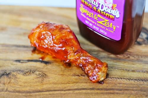 Famous Dave's BBQ Famous Dave's Sweet & Zesty BBQ Sauce, 20 Ounce, Pack of 2