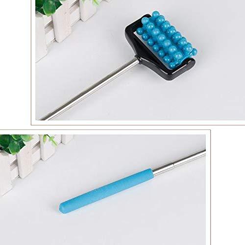 JIAHAO JIAHAO Back Roller Massager Telescopic Massage Roller Relaxation Hand Massage Tool Facial Hands and Feet Back Body Roller Massage Random Colour