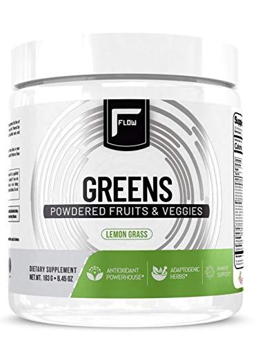 Flow Supplements Flow Supplements Greens Powdered Fruits and Veggies Lemon Grass - 6.45 oz.