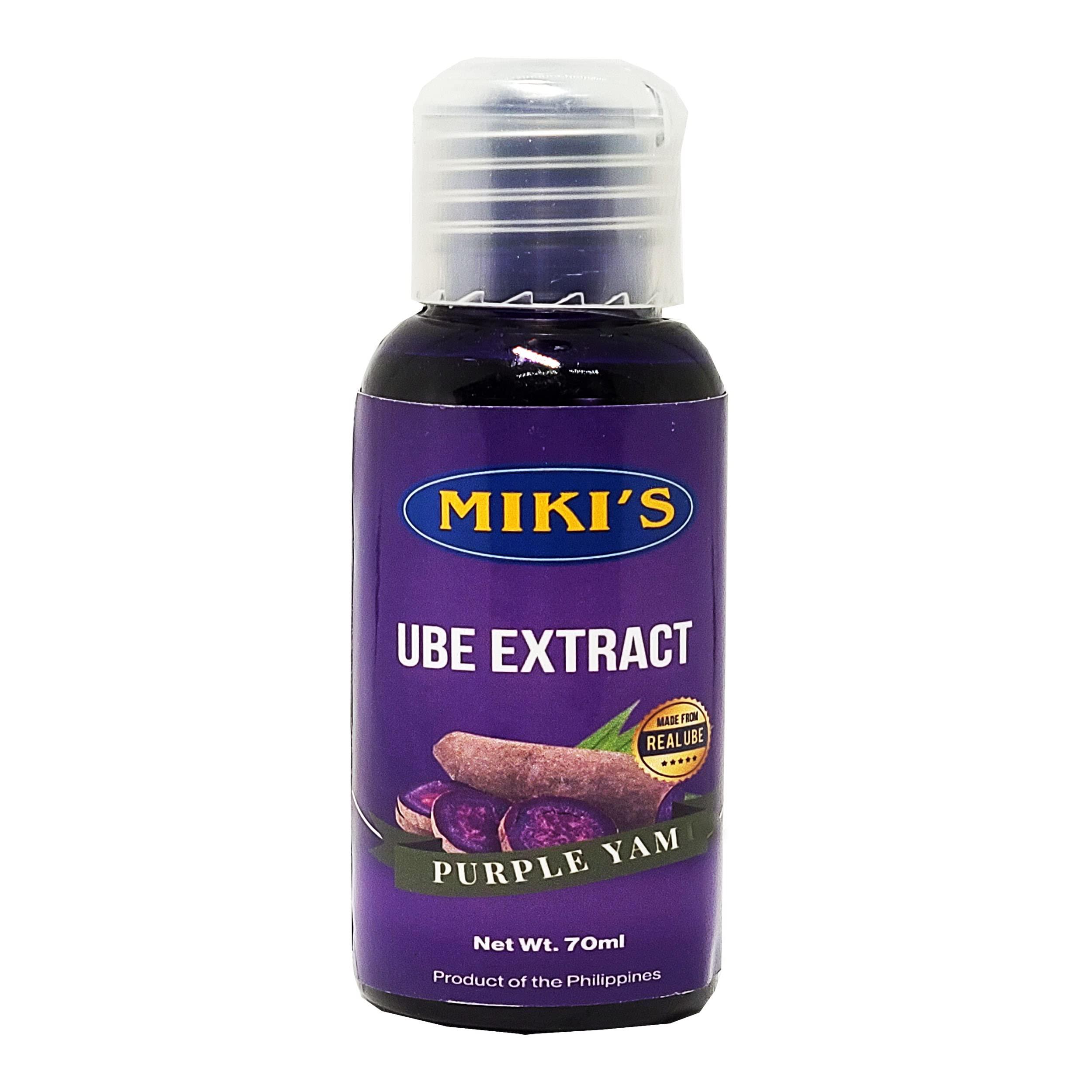 Fenor Foods International Real Ube Purple Yam Flavoring Extract from Natural Ube by Miki\'s 70 ml. / 2.37 Fl. Oz.