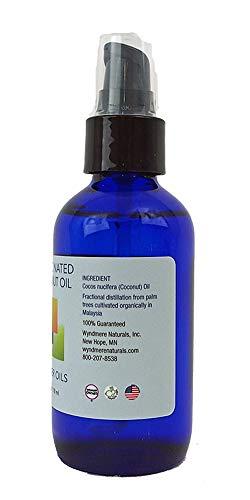 Wyndmere Wyndmere Coconut Oil, Fractionated, 2oz Carrier Oil with Treatment Pump