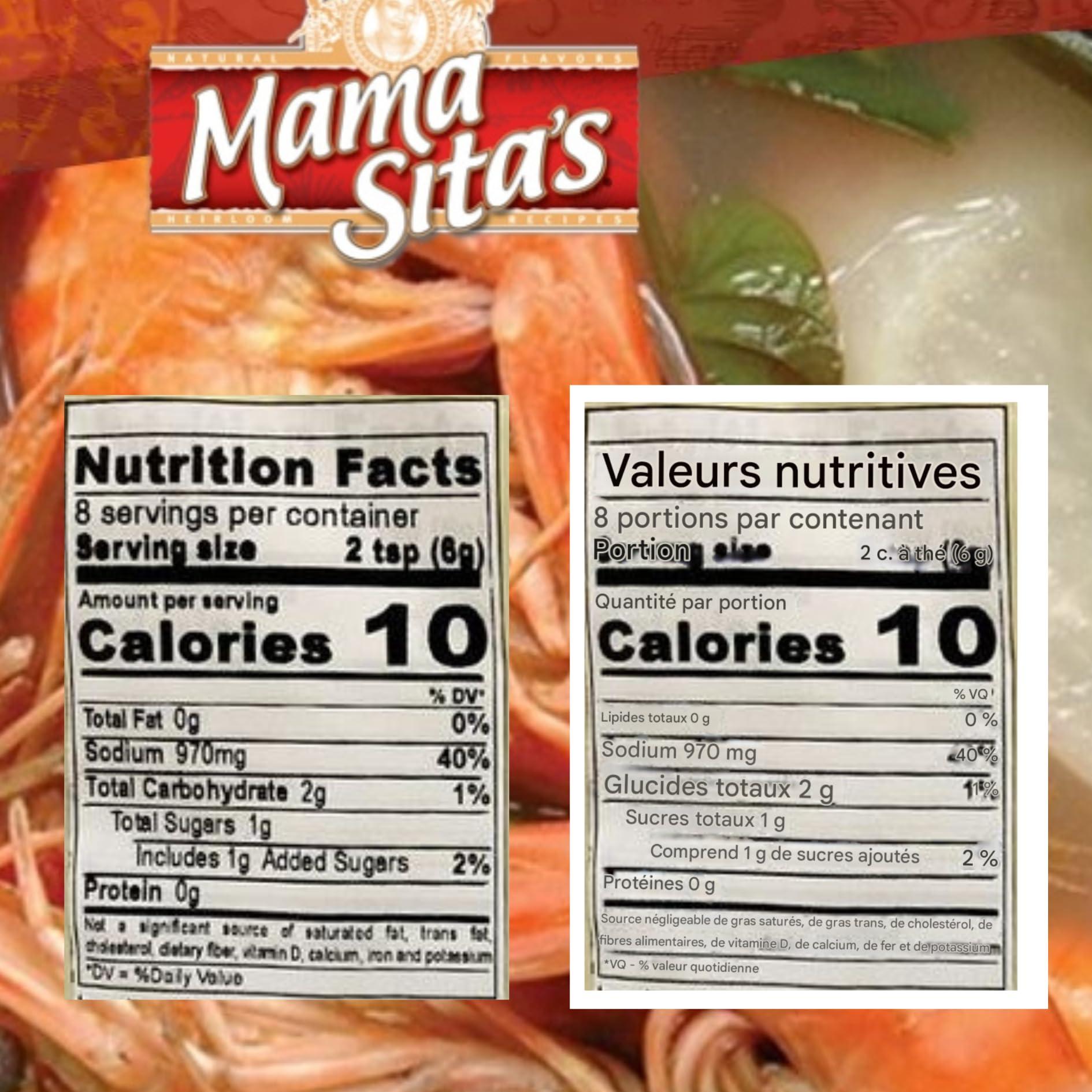 Mama Sita\'s Mama Sita\'s Sinigang Sa Sampalok Mix Tamarind Seasoning Mix Hot 50g (1.76oz) 3 Pack