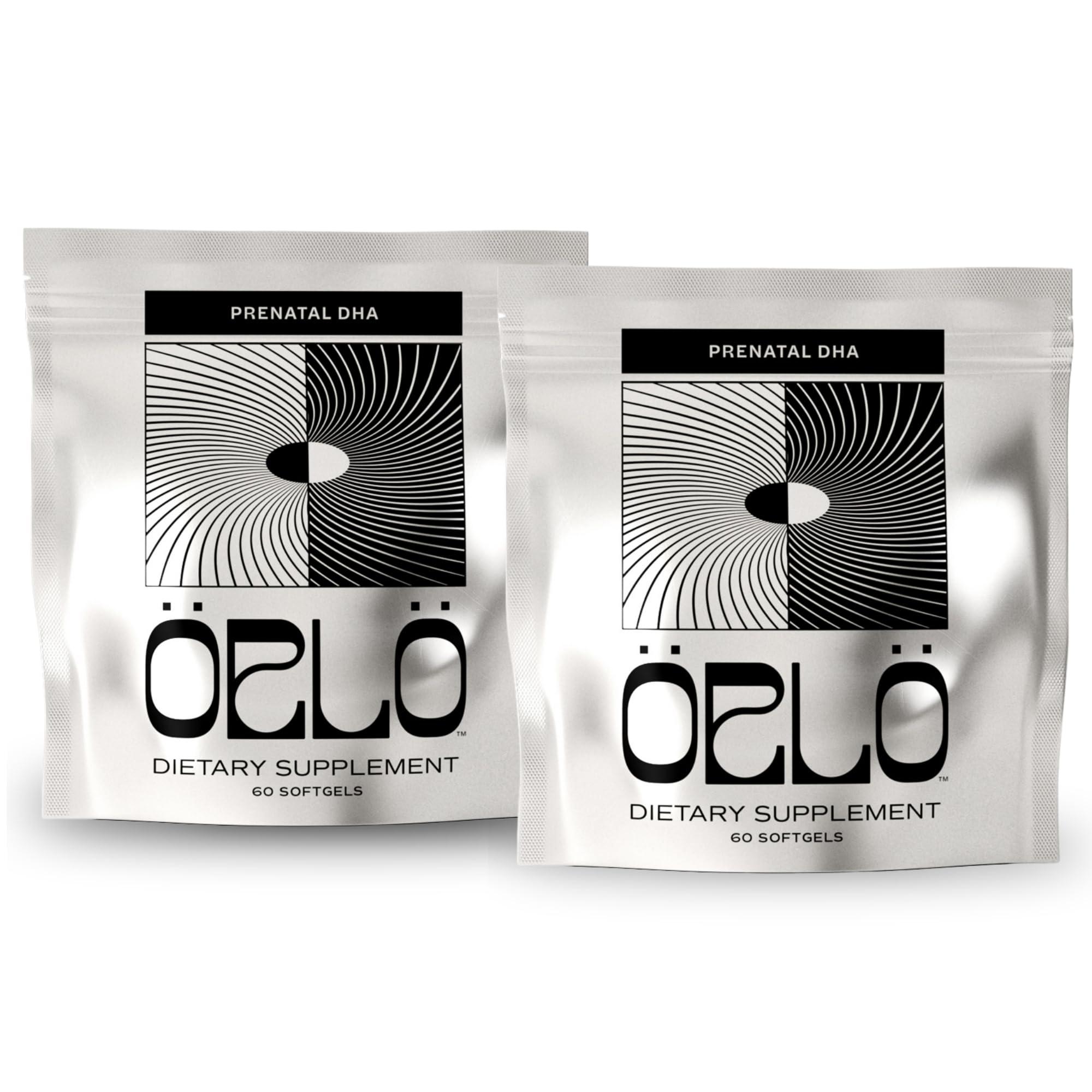 Orlo Orlo PRENATAL DHA - Prenatal DHA Omega 3 Supplement - Triple Strength Omega3s - Vegan DHA & EPA Algae Omega-3 Oil - Supports Brain Development During Pregnancy & Lactation (120 Mini Softgels)