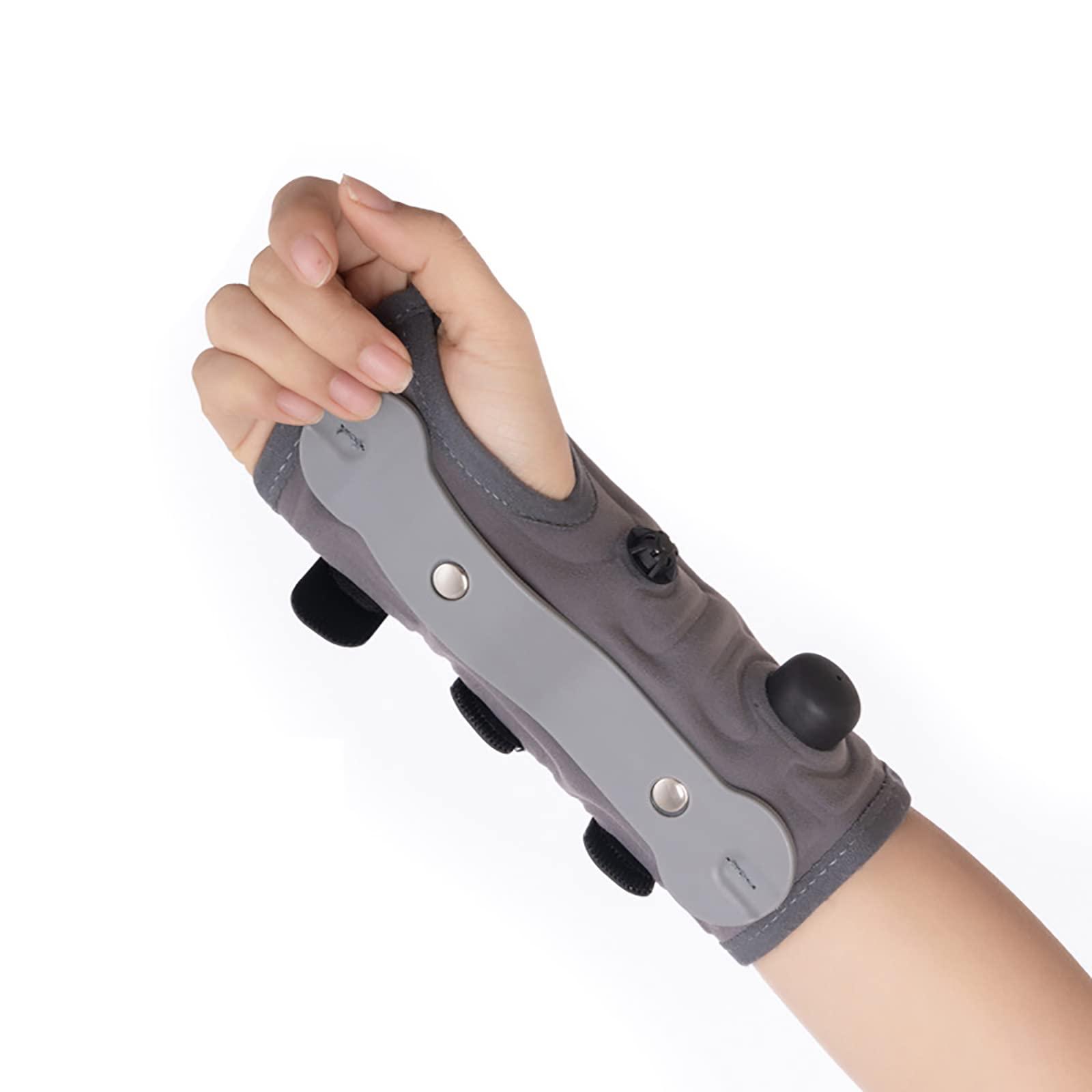 HAILM HAILM Wrist Supports, with Metal Strip Carpal Tunnel Wrist Splint for Both Hand & Wrist Brace, Day Night Wrist Supports for Joint Pain,R
