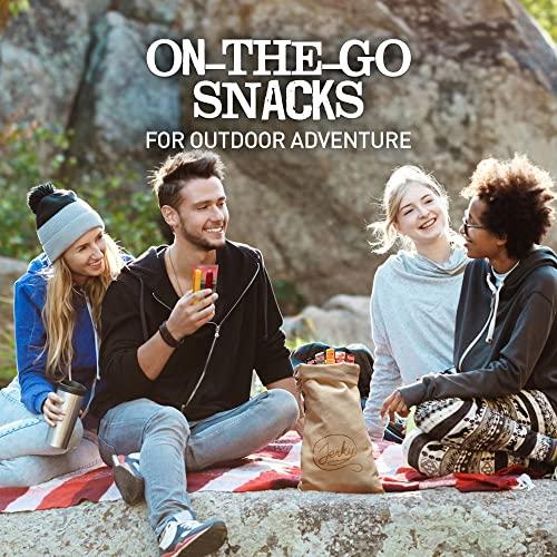 Jerky.com Jerky Gift Basket for Men - 26pc Jerky Variety Pack of Beef, Pork, Turkey, & Ham Snack Sticks - High Protein Healthy Snack - Unique Gift for Men