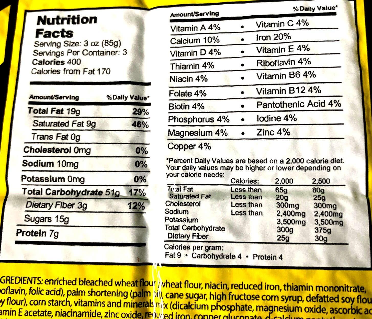 Mayday MAYDAY 1200-Calorie Emergency Food Rations with 5-Year Shelf Life (20)