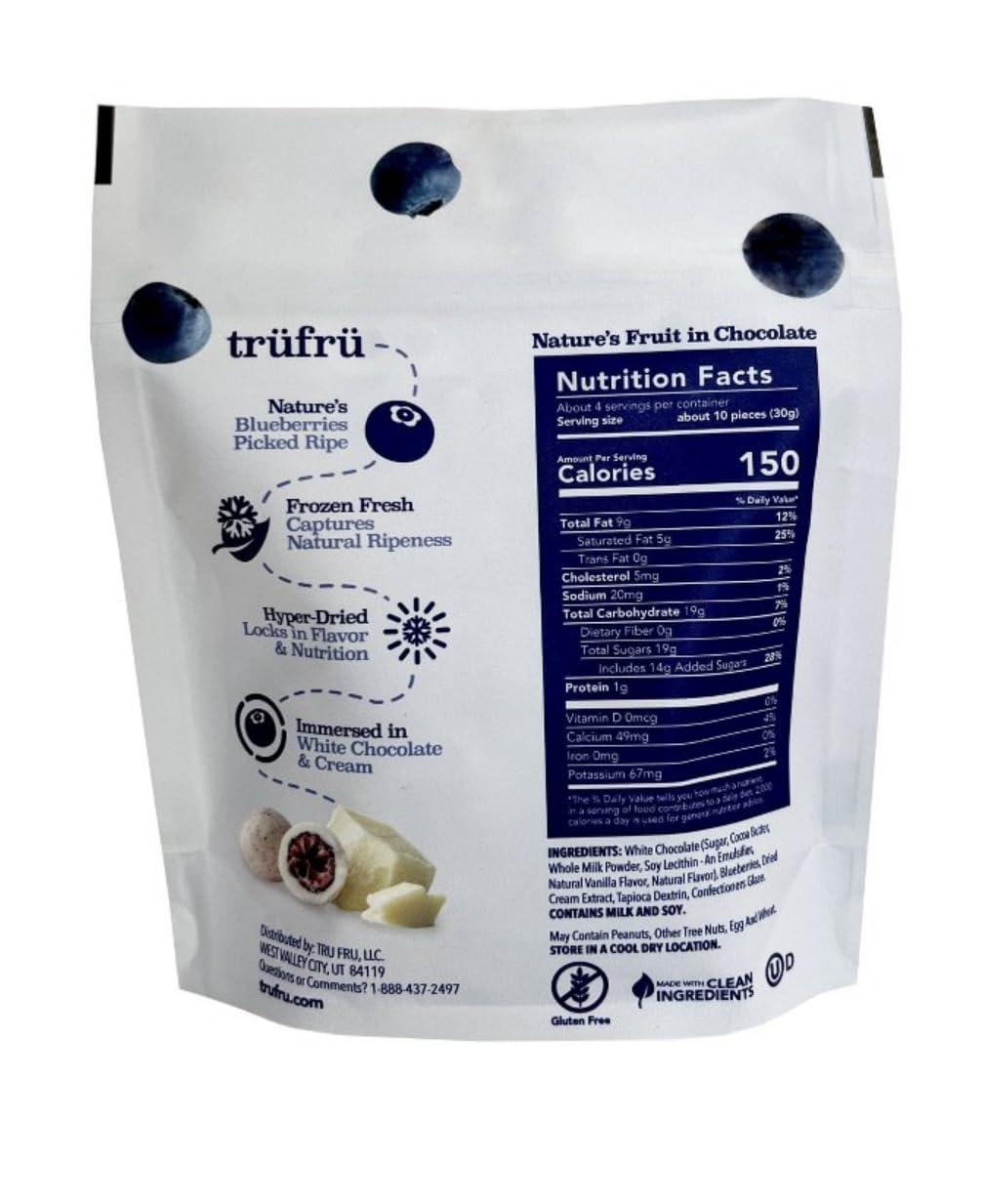 Tru Fru Tru Fru hyper dried fresh blueberries 16oz