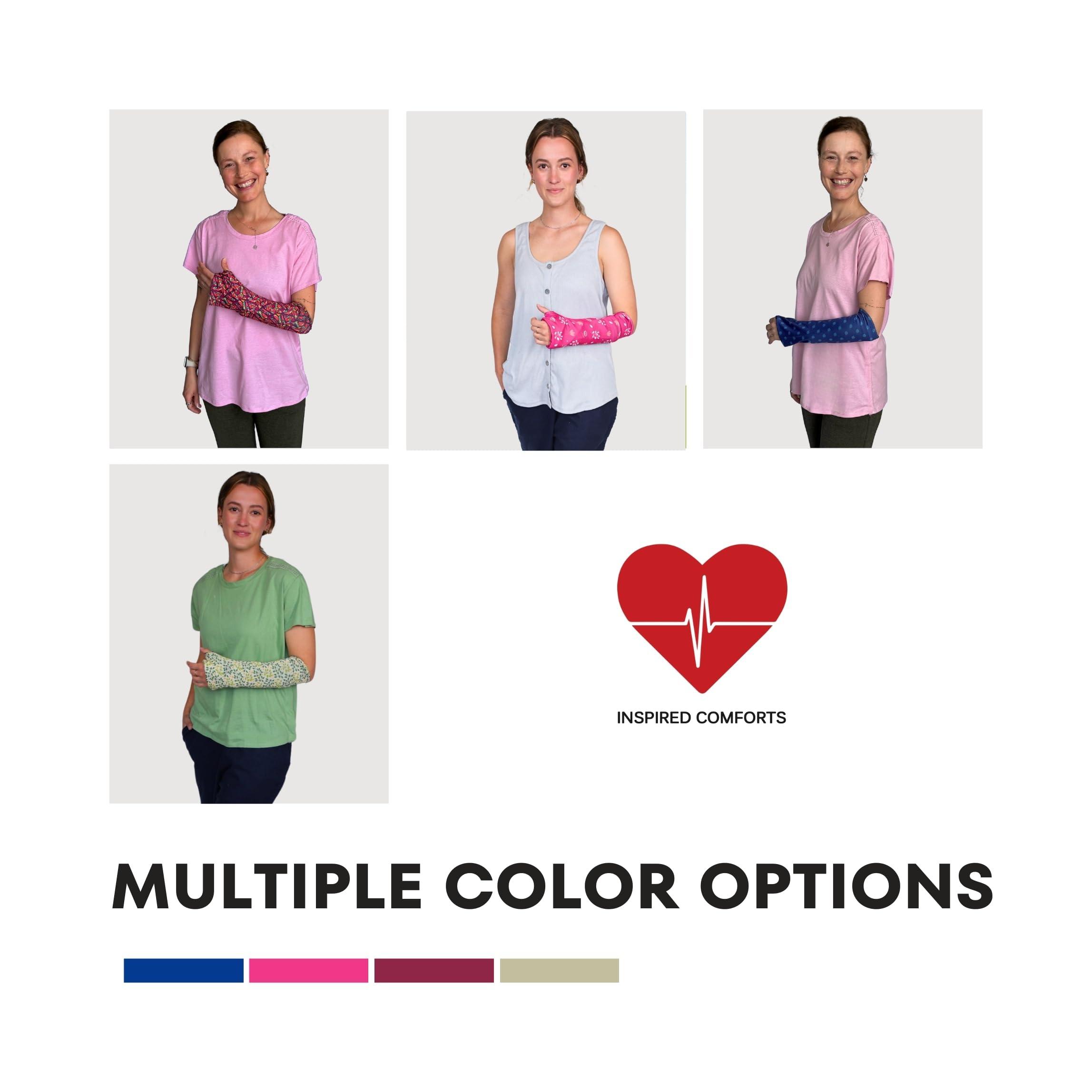 Inspired Comforts Inspired Comforts Reversible Arm Cast Cover - Washable, Stylish, Elastic Fit Planets Patterns_L