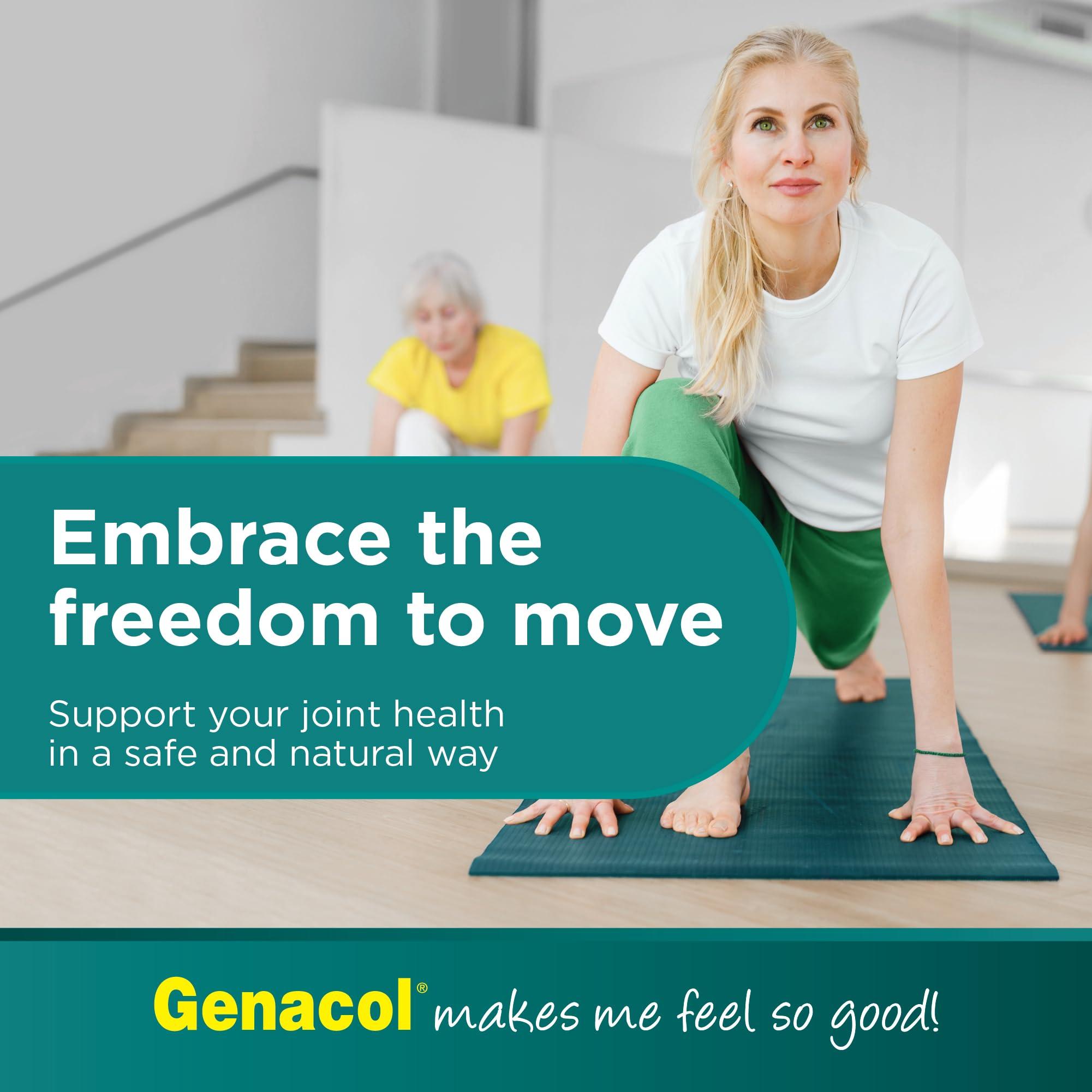 Genacol Collagen Peptides Joint Supplements for Men & Women by Genacol | Exclusive Hydrolyzed Collagen Pills | Helps Maintain Healthy Joints | Colageno Hidrolizado | Genacol Original 180 Capsules