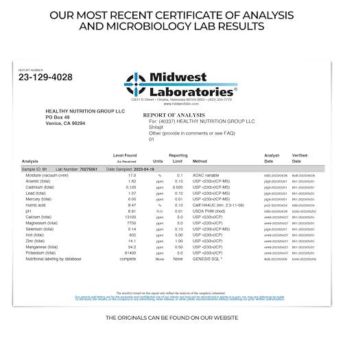 NATURAL SHILAJIT Natural Shilajit Tablets - 120 Count, Sun Dried 100% Pure Shilajit for Men & Women with Fulvic Acid & 85+ Essential Trace Minerals for Peak Physical & Mental Performance, Immune Health & Detox