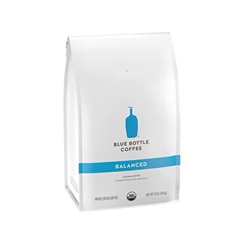 Blue Bottle Coffee Blue Bottle Whole Bean Organic Coffee, Balanced, Medium Roast, 12 Ounce bag (Pack of 1)