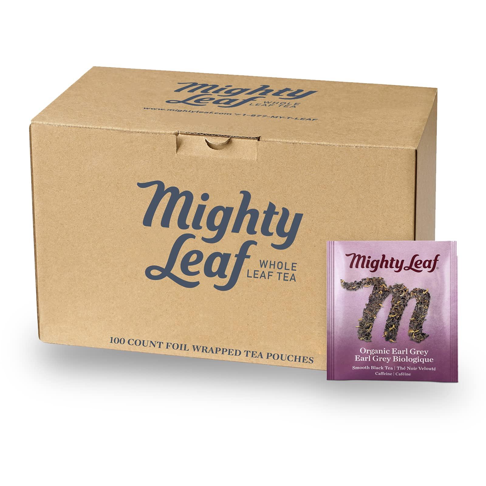 Mighty Leaf Mighty Leaf Organic Earl Grey Tea, 100 Tea Pouches