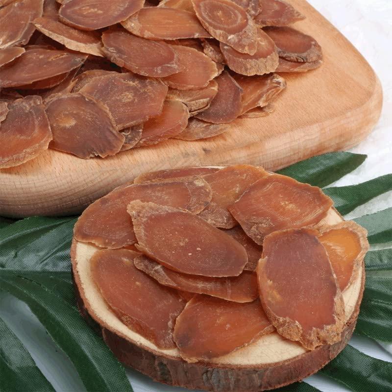 NineLife Basics Wild Organic Korean Ginseng Red Panax Dried Korean Red Ginseng Roots Slice Red Ginseng Tablets 15 Years (1000 g(2.20 Pound))