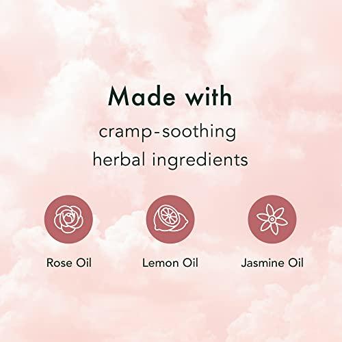 Hesta Rael Bundle - Organic Cotton Cover Reusable Cloth Pantyliners (White, 3 Count) & Heating Patch (6 Count)