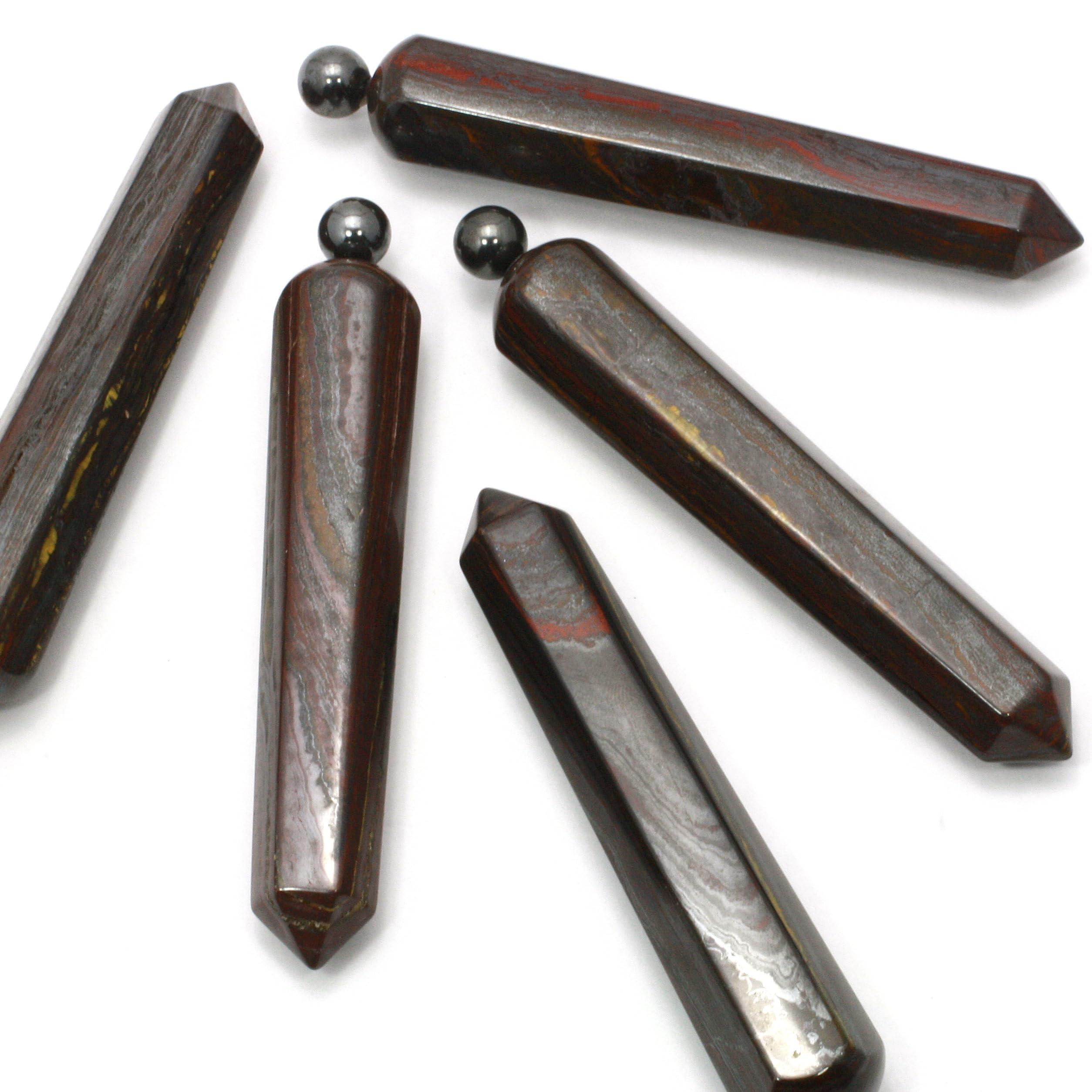 CrystalAge Tiger Iron Crystal Power Wand