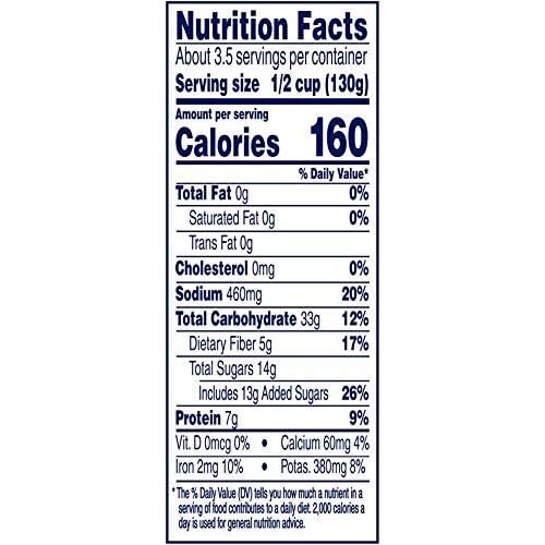 Bush's Best Bush's Best Organic Baked Beans, 16 Ounce Can - Canned Beans, Baked Beans Canned, Source of Plant Based Protein and Fiber, Low Fat, Gluten Free (Pack of 6)