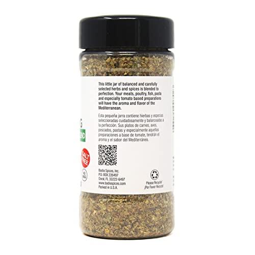 Badia Badia Italian Seasoning Mediterranean Blend, 1.25 Ounce (Pack of 6)
