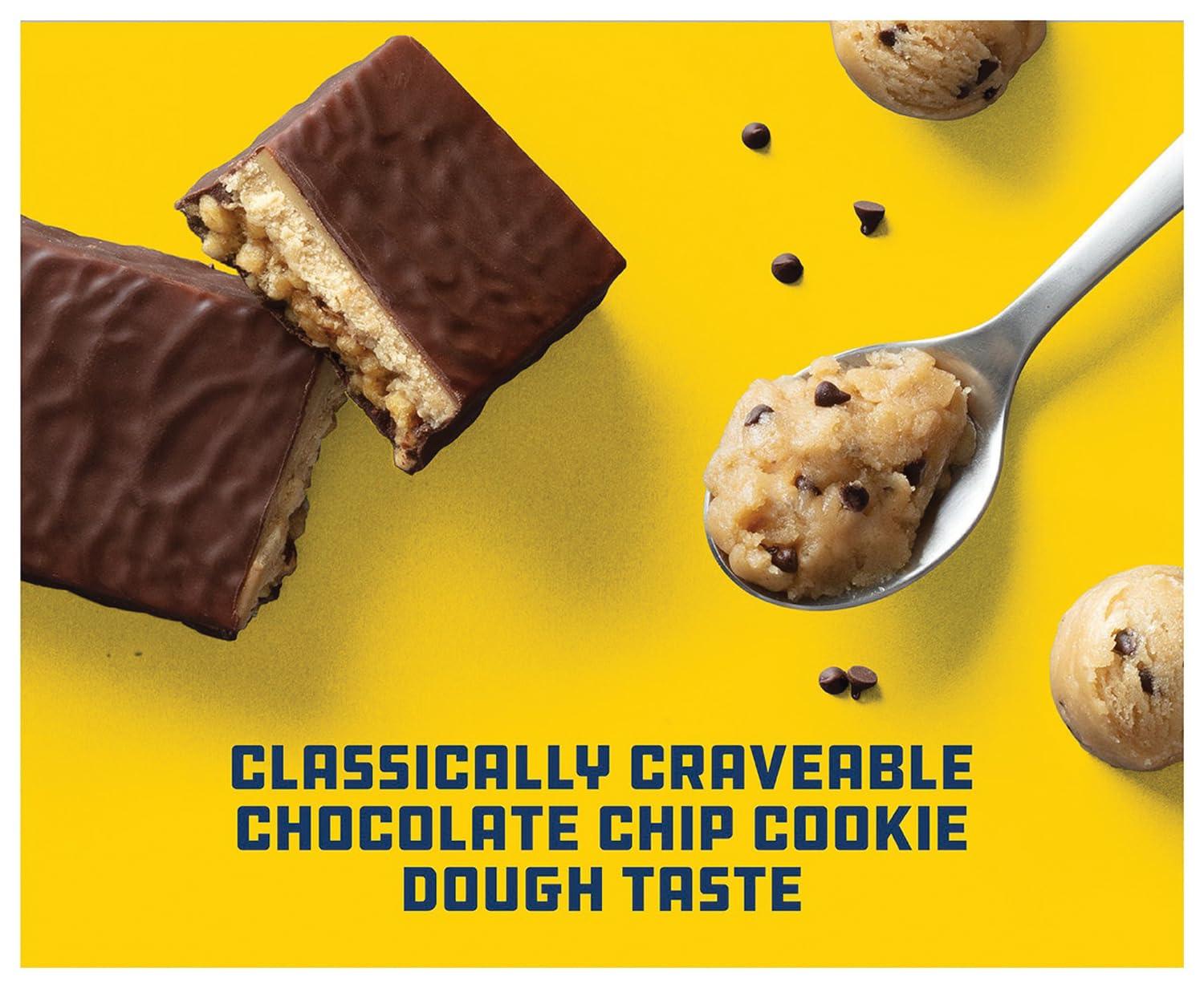 Clif Bar CLIF Chocolate Chip Cookie Dough Caffeine Builders Bar, 2.4 OZ