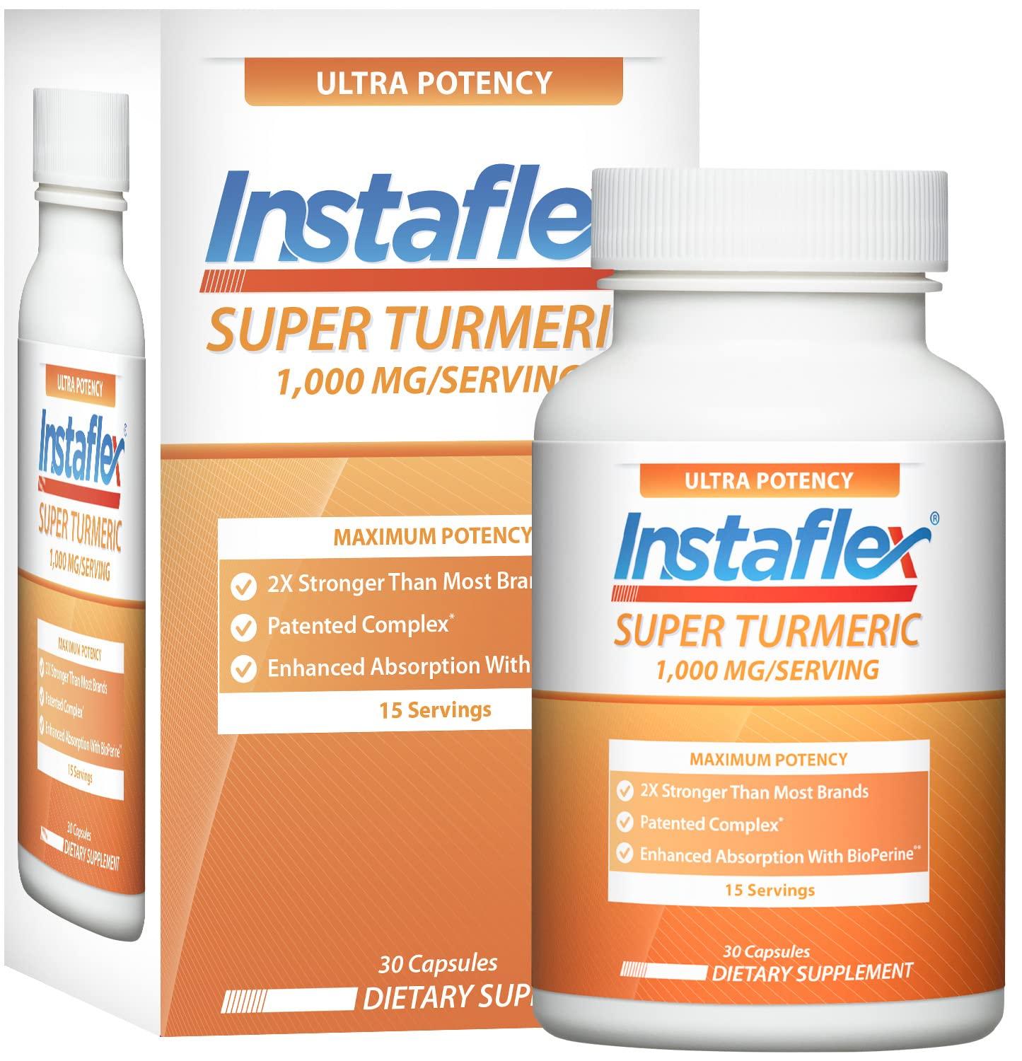 Instaflex Instaflex Advanced Joint Support Super Turmeric with Bioperine - Joint Support and Relief Supplement