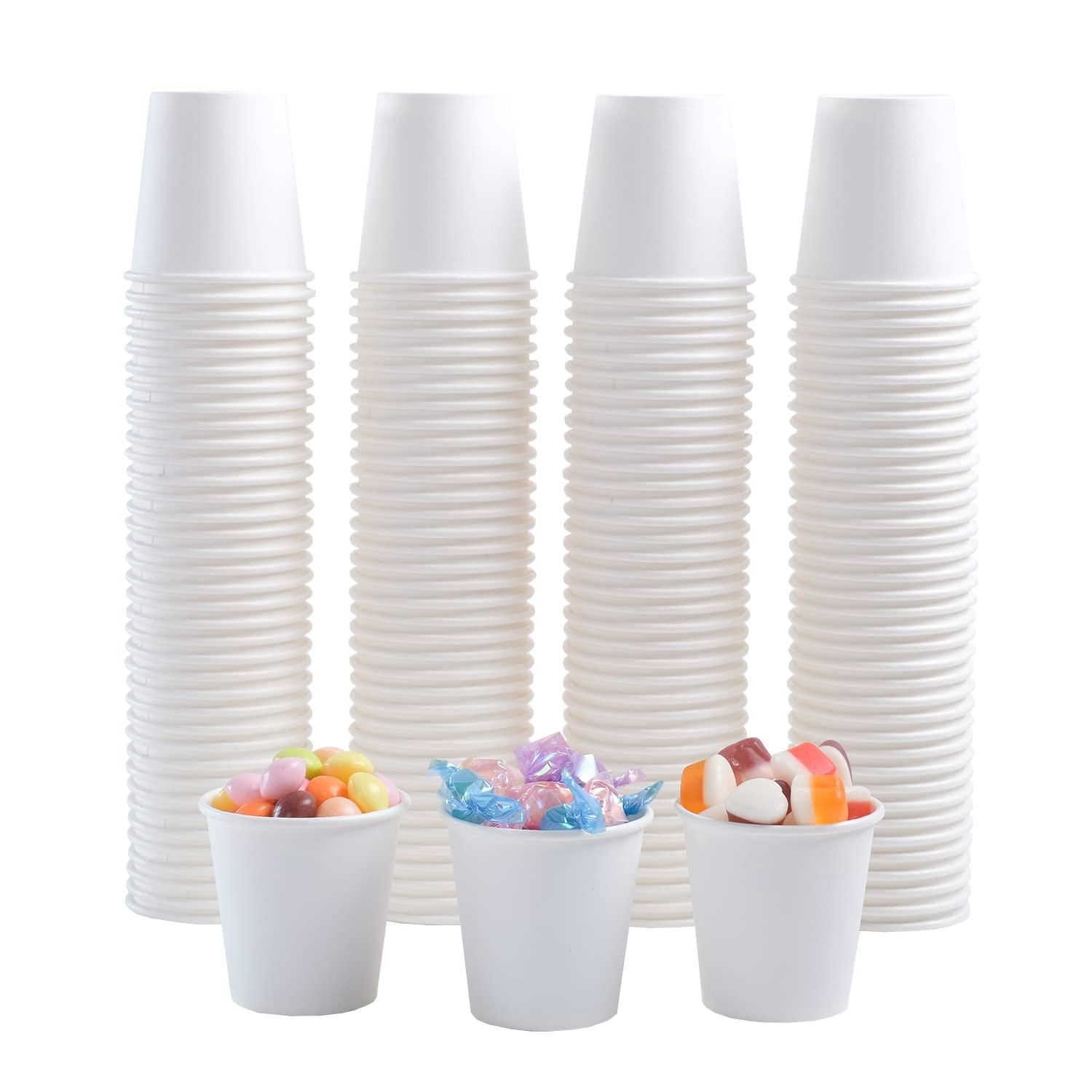 Lamosi Lamosi 300 Pack 3 oz Paper Cups for Bathroom, Disposable Small Mouthwash Cups, Espresso Cups, 3oz Mini Cups for Travel, Party, Picnics, Home, Applicable to Cup Dispenser