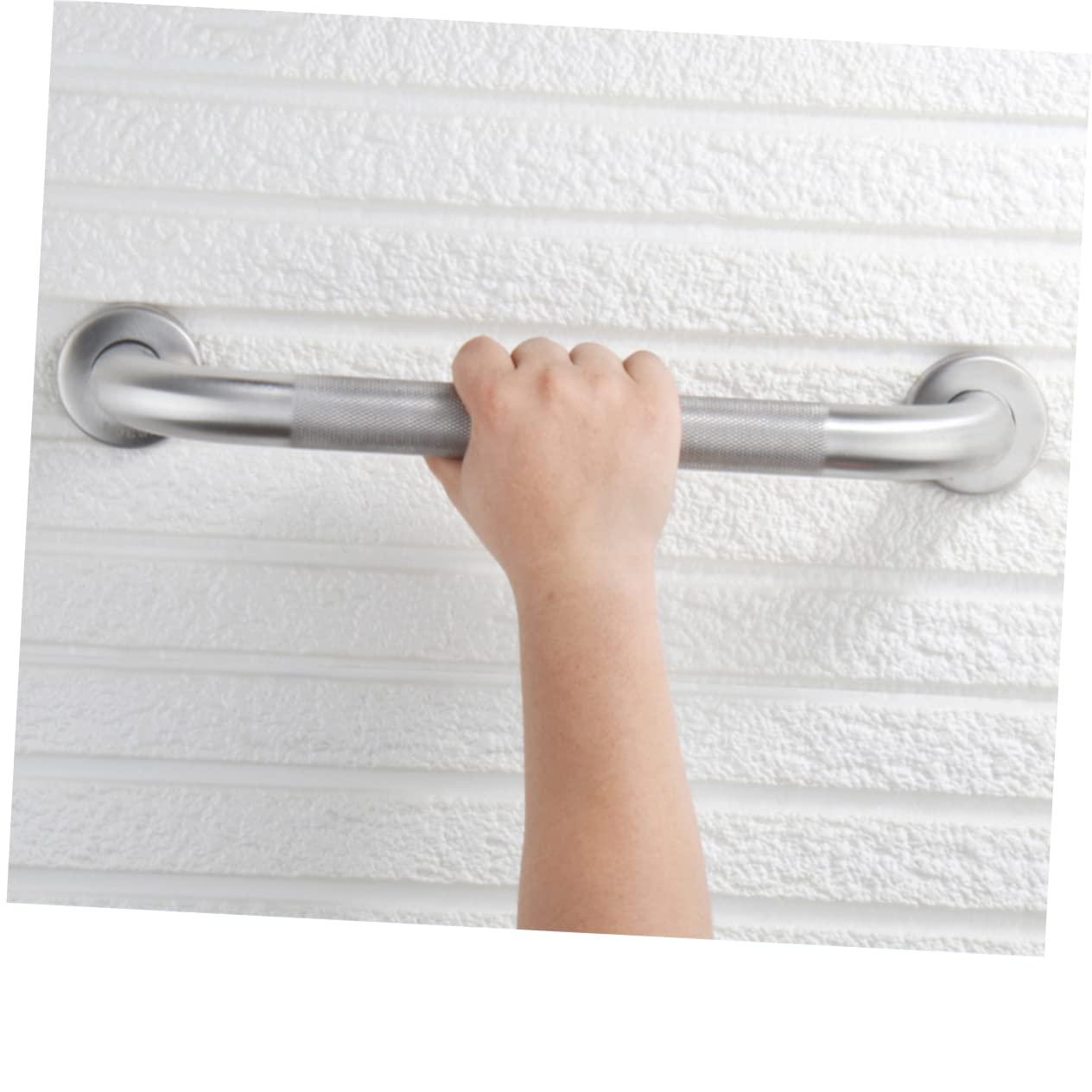 FOMIYES FOMIYES Toilet Safety Bar Bathroom Armrest Bathroom Handrail Bathroom Grab Bar Agarraderas Para Baos Hand Rails for Bathroom Safety Hand Bar Non-slip Hand Lever Knurled Elder